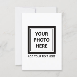 Foto hochladen und Text hinzufügen - Anpassen Karte