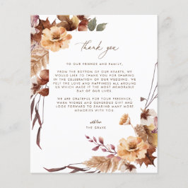 Foto Hochzeit Dankeschön-Karte