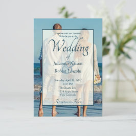 Foto Hochzeit Einladung