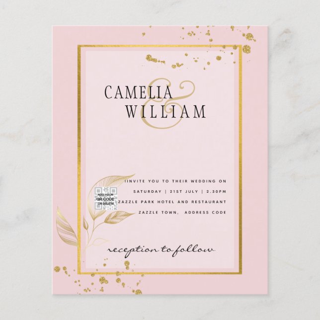 FOTO Hochzeit - Einladung Save the Date Flyer (Vorne)