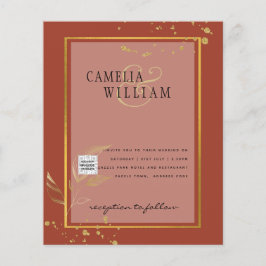 FOTO Hochzeit - Einladung Save the Date Flyer