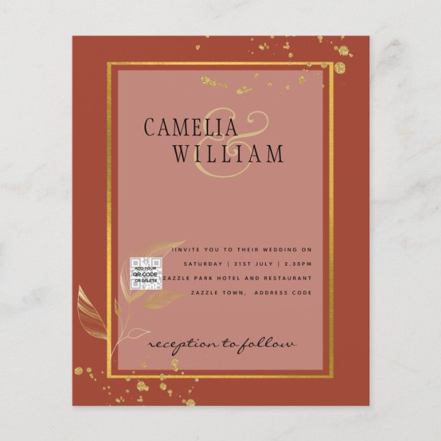 FOTO Hochzeit - Einladung Save the Date Flyer (Vorne)