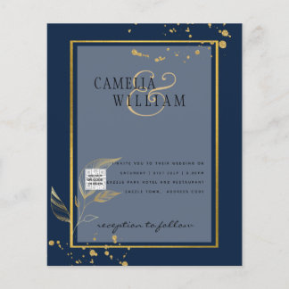FOTO Hochzeit - Einladung Save the Date Flyer