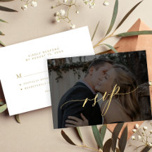 Foto Hochzeit Gold Kalligraphie Skript modern