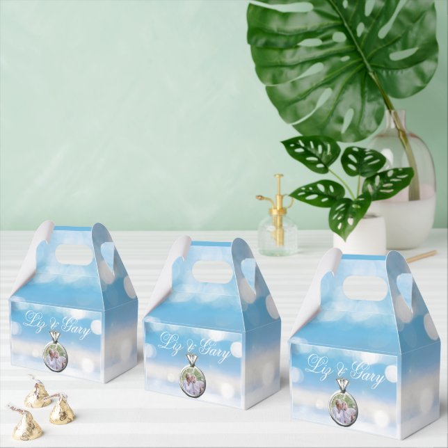 Foto-Hochzeit in Urlaubsort Geschenkschachtel (Zahlreiche)