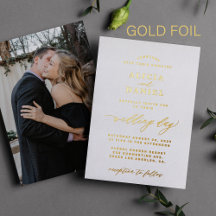 Foto-Hochzeit in Weiß und Gold