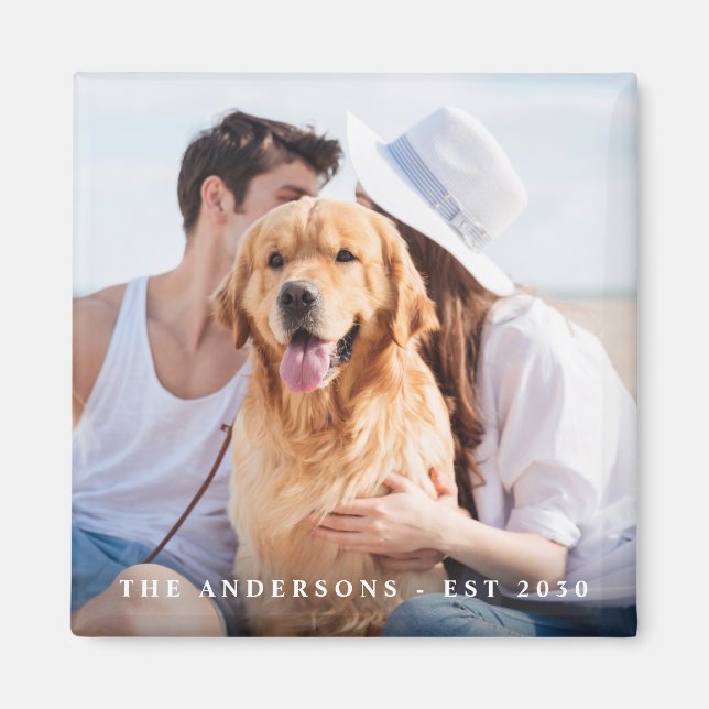 Foto Hochzeit Magnet (Vorne)