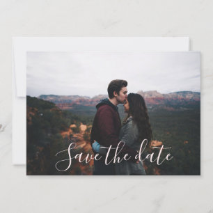 Foto Hochzeit speichern Sie die Datumskarte Save The Date