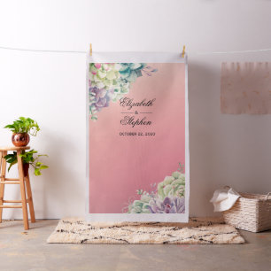 Foto Hochzeitskabinett Hintergrund Wasserfarben Stoff