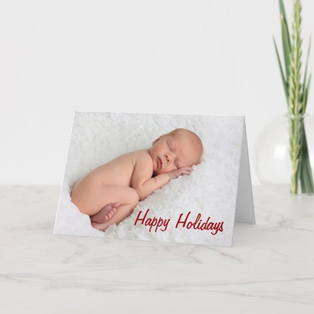 Foto Holiday Card Feiertagskarte (Vorderseite)