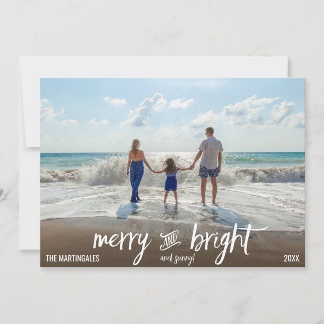 Foto HOLIDAY CARD | Weihnachten an der Küste (Vorderseite)