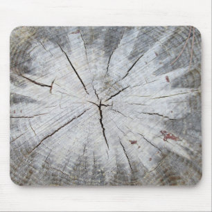 Foto Holzkörner, graue Pine Tree Art 1 Mousepad
