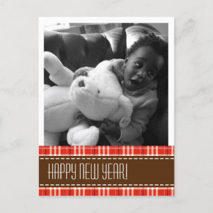 Foto "Hübsch Kariert" Postkarte