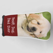 Foto Hund Personalisiert Bester Hund Vater je rot 