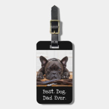 Foto Hund Personalisiert Bester Hund Vater je schw