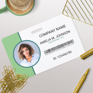 Foto-ID-Abzeichen für Firmenmitarbeiter Ausweis