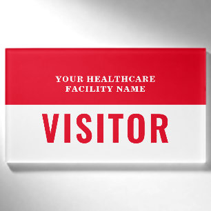 Foto-ID-Abzeichen für Ihr Health Care Company Namenschild