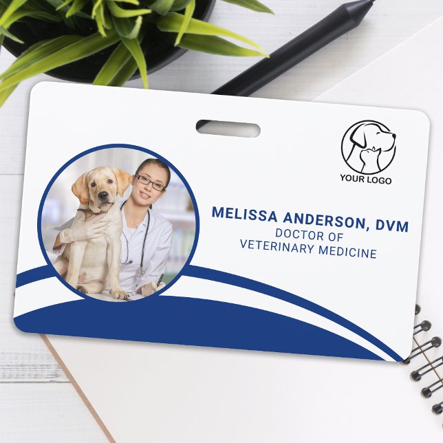 Foto-ID-Abzeichen für Veterinärmedizin Ausweis (Von Creator hochgeladen)