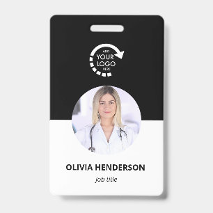 Foto-ID des benutzerdefinierten Logos   Modernes W Ausweis