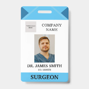 Foto-ID des Krankenhausärzts für Krankenpflege Ausweis