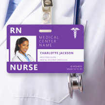 Foto-ID des Krankenhausmediziners RN