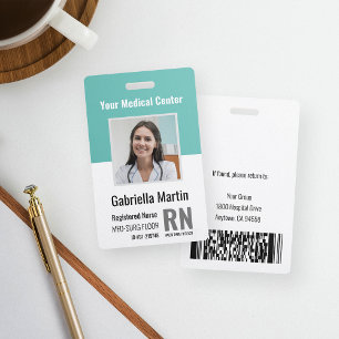 Foto-ID des personalisierten Arztes Ausweis