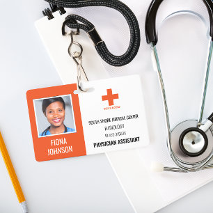 Foto-ID des personalisierten medizinischen Mitarbe Ausweis