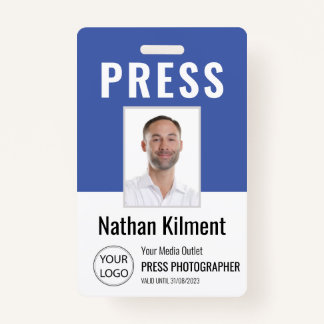 Foto-ID für die journalistische Presseausweise Ausweis