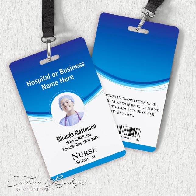 Foto-ID für kundenspezifische Mitarbeiternamen Ausweis (Von Creator hochgeladen)