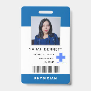 Foto-ID für medizinisches Personal Logo des Kran Ausweis