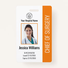 Foto-ID für personalisierte medizinische Mitarbeit Ausweis