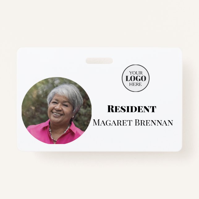 Foto-ID für Pflege- oder Rentenzahlungen Ausweis (Vorderseite)