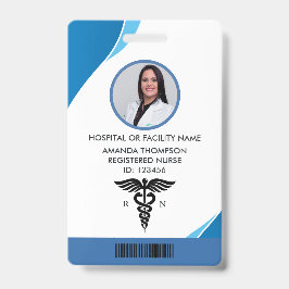 Foto-ID für registrierte Krankenschwestern und Kra Ausweis