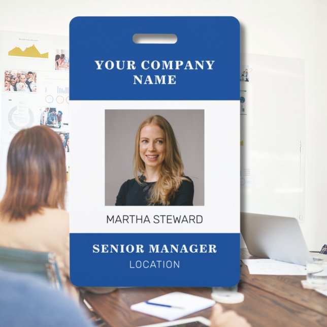 Foto Ihres Unternehmens Ausweis (company photo id badge)