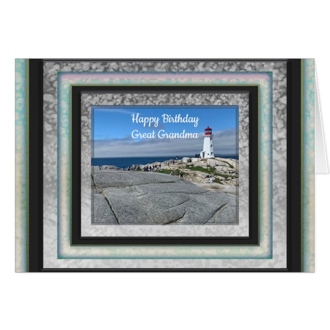 Foto Images for Great Oma Birthday Card (Vorderseite (Horizontal))