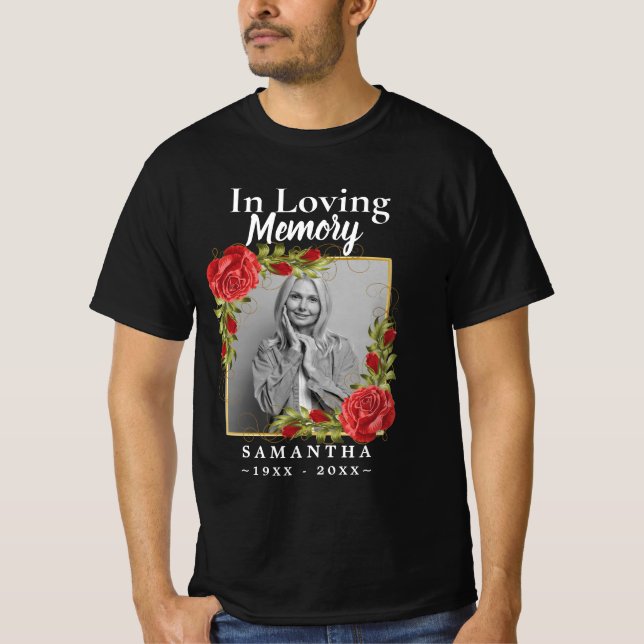 Foto in der Liebe Gedächtnisverlust Mutter T - Shi T-Shirt (Vorderseite)