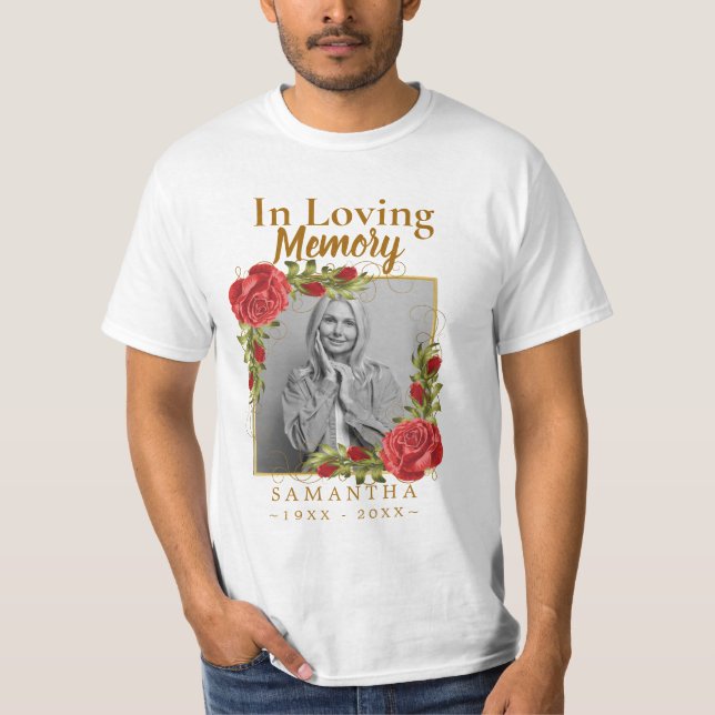 Foto in der Liebe Gedächtnisverlust Mutter T - Shi T-Shirt (Vorderseite)