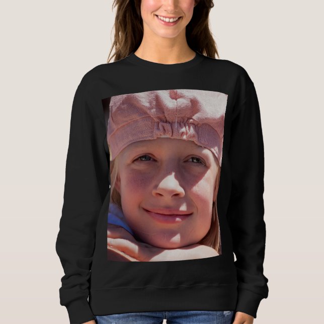 FOTO-INDIVIDUALISIERTER SWEATSHIRT (Vorderseite)