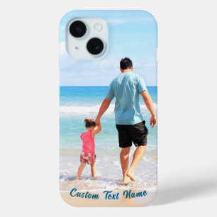 Foto-iPhone-Gehäuse mit Textname personalisiert Case-Mate iPhone Hülle