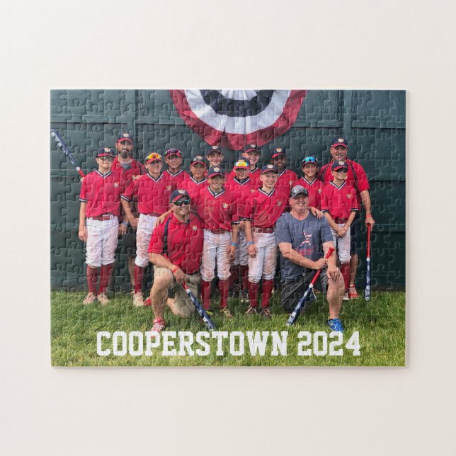 Foto-Jahr der Zusammenarbeit NY Baseball Team (Horizontal)