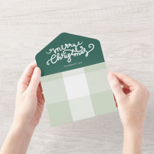 Foto-Jahresrückblick Weihnachtskarte Trifold All In One Einladung
