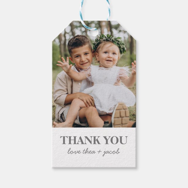 Foto Joint Vielen Dank Geschenkanhänger (Vorderseite)