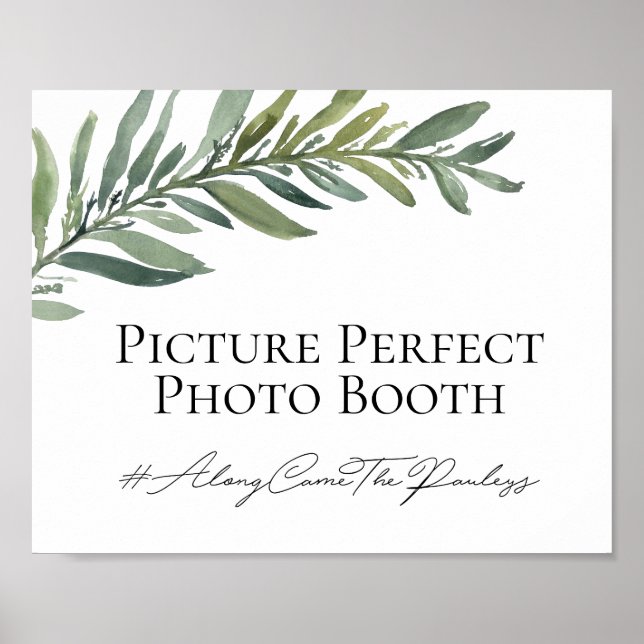 Foto-Kabellandanzeige Poster (Vorne)