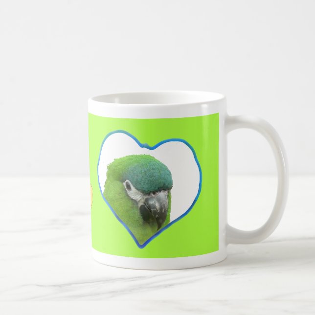 Foto Kaffee Tasse Grün (Rechts)