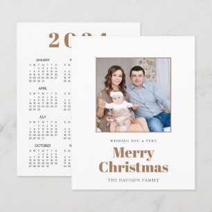 FOTO-Kalender 2024 Frohe Weihnachtskarte