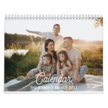 Foto Kalender 2025 Benutzerdefinierter Titel und 1