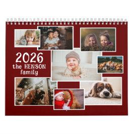 Foto-Kalender 2026 mit 12 monatlichen Fotos Kalender