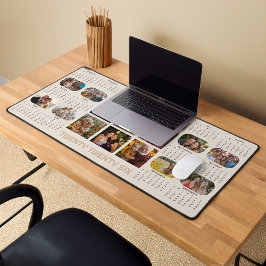 Foto Kalender 2026 Volljahr 14 Fotos Beige Schreibtischunterlage