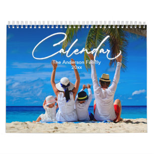 Foto-Kalender der Familie, Bearbeiten eines benutz Kalender