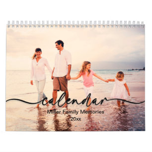 Foto-Kalender der Familie, Bearbeiten eines benutz Kalender